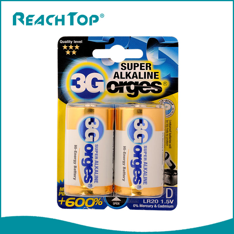 Advantages of LR20 Alkaline Batteries